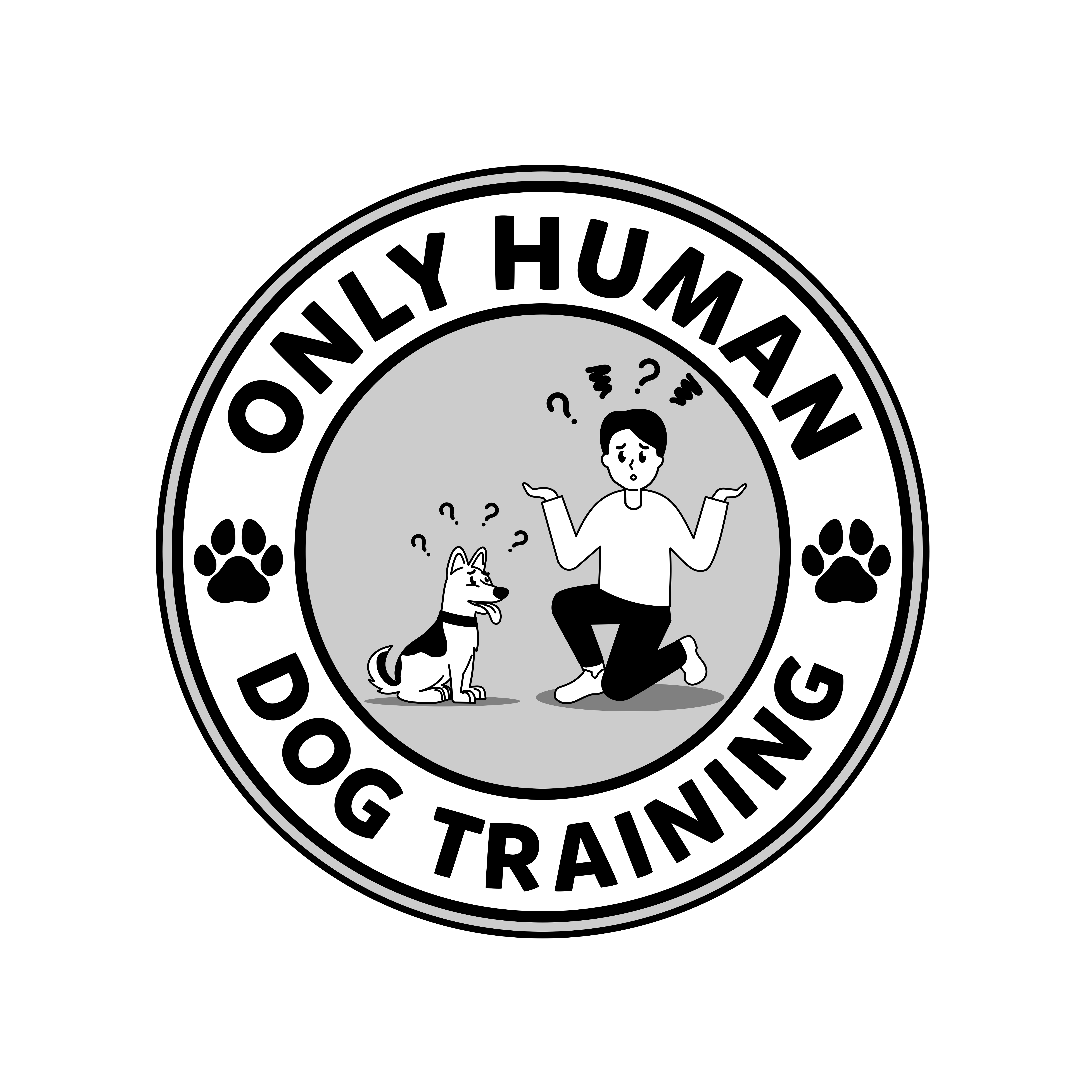 Design de Logo par GambarSERU pour Only Human Dog Training | Design #30878075