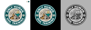 Logo Design by GambarSERU for Only Human Dog Training | Design: #30905997