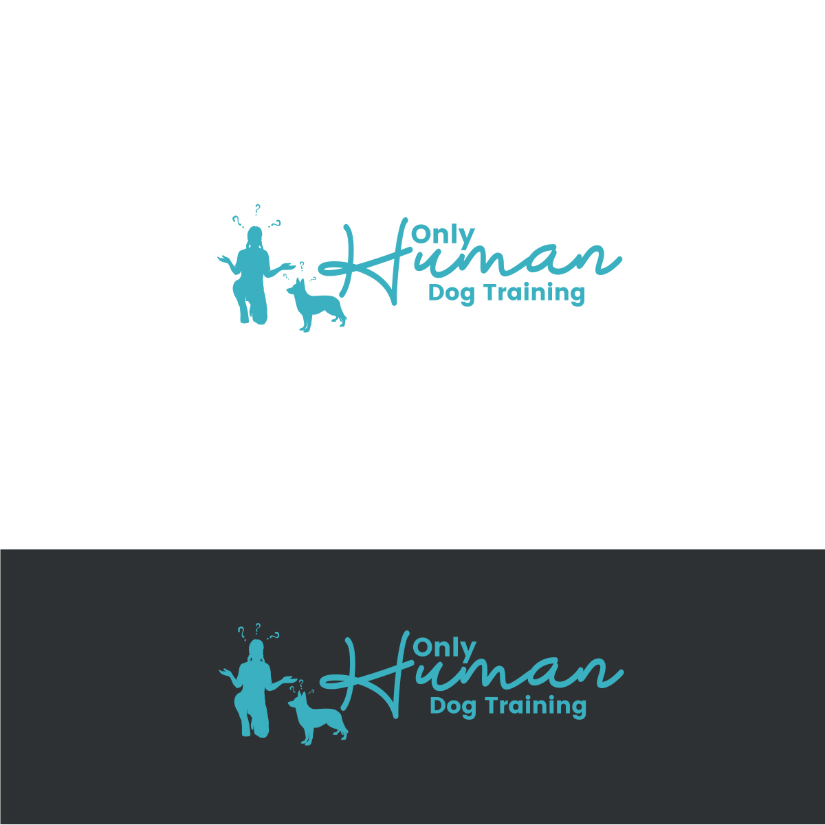 Logo Design by DesignSNW for Only Human Dog Training | Design #30888332
