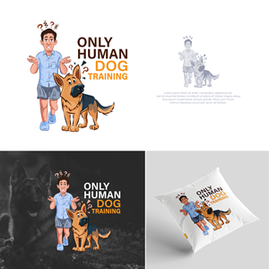 Design de Logo par mushroom creation pour Only Human Dog Training | Design : #30885293