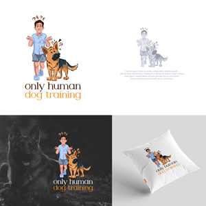 Design de Logo par mushroom creation pour Only Human Dog Training | Design : #30886479
