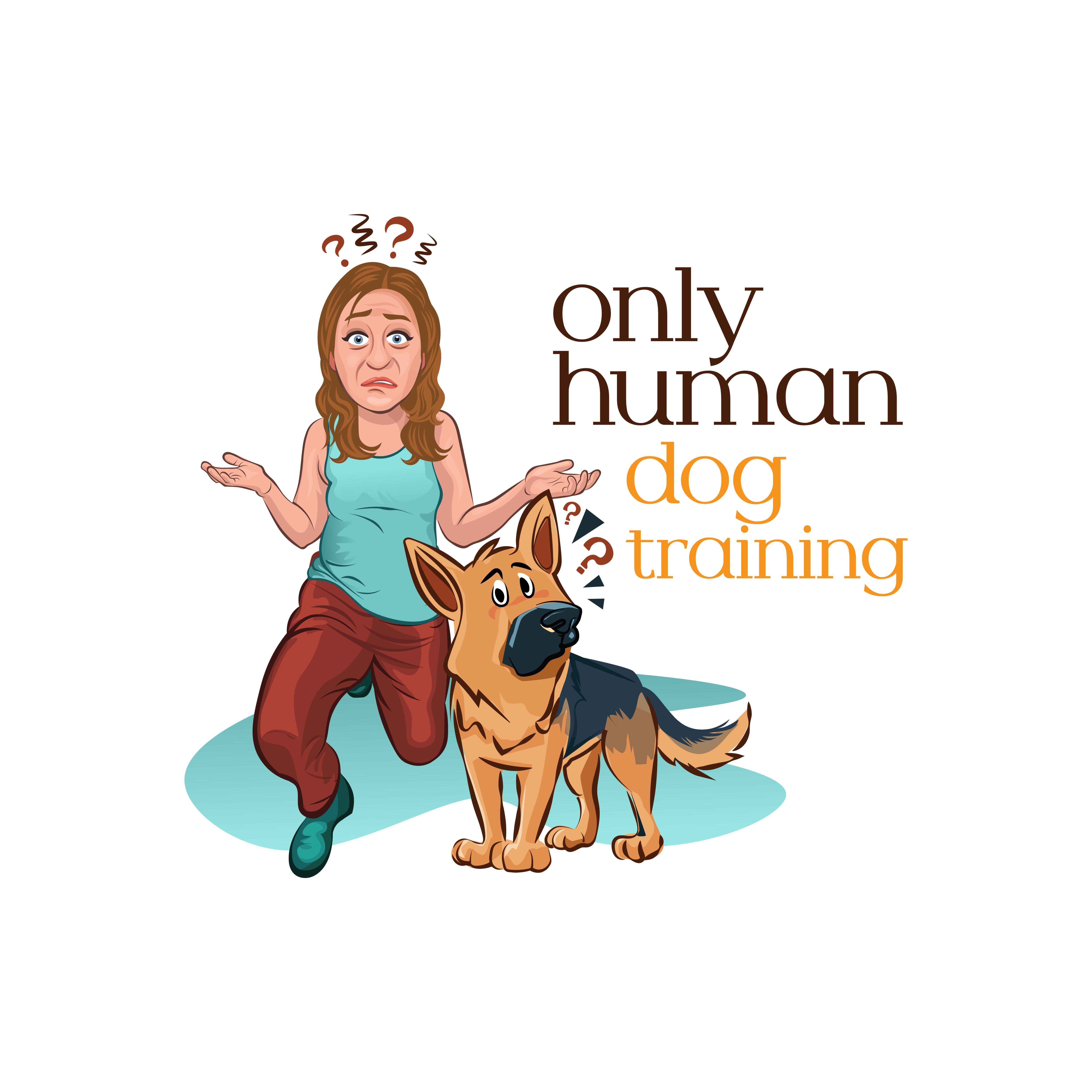Logo Design by mushroom creation for Only Human Dog Training | Design #30978312