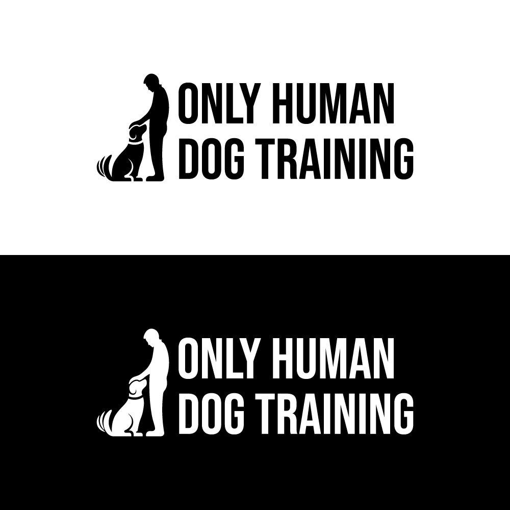 Logo Design by loveqis for Only Human Dog Training | Design #30877579