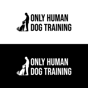 Logo Design by loveqis for Only Human Dog Training | Design: #30877579
