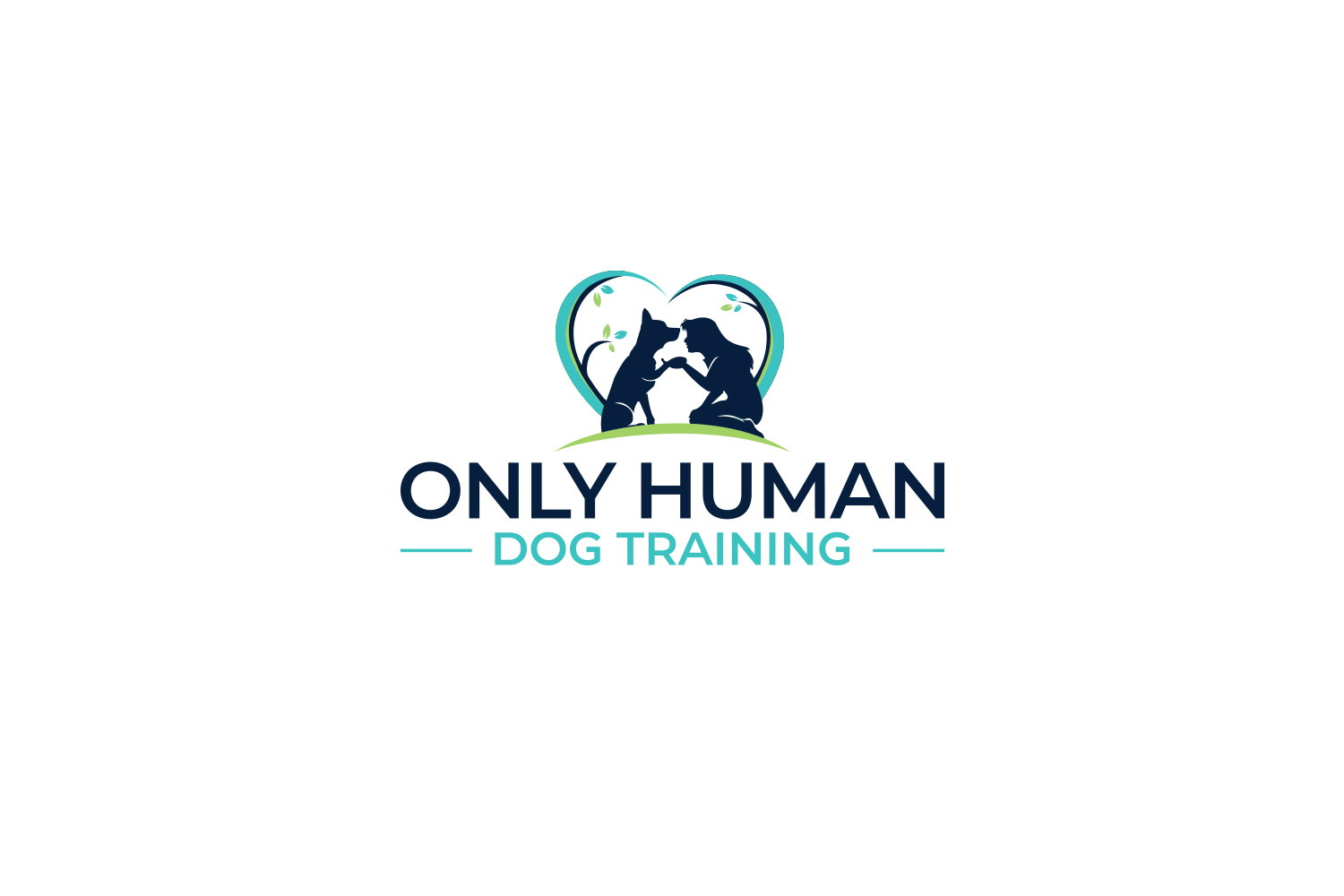Logo Design by Grace.Designs for Only Human Dog Training | Design: #30912081