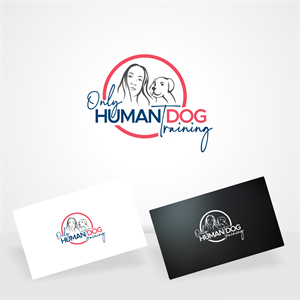 Logo Design by Arham Hidayat for Only Human Dog Training | Design: #30894716