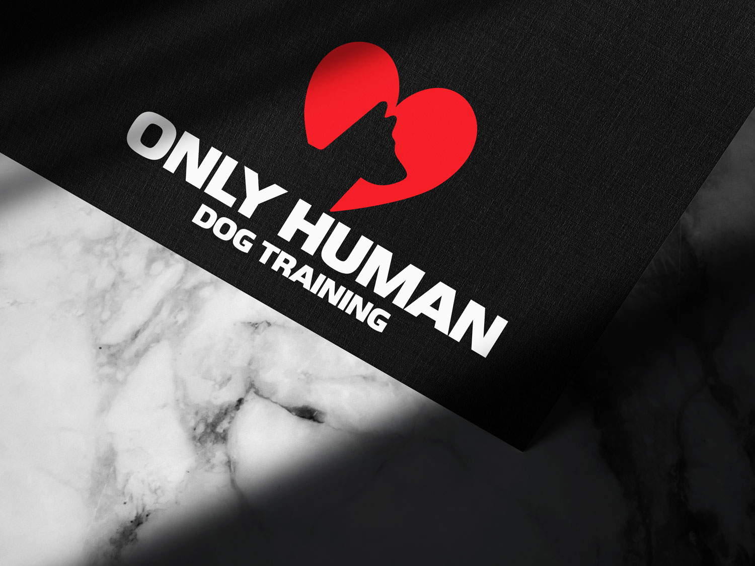 Logo Design by cafemountdesigns for Only Human Dog Training | Design #30886694