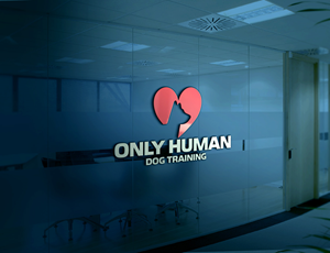 Logo Design by cafemountdesigns for Only Human Dog Training | Design: #30886695
