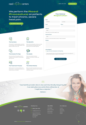 Landing Page Design by Ved Web Services