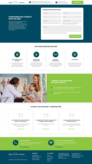 Landing Page Design by creative.bugs for this project | Design: #30927653