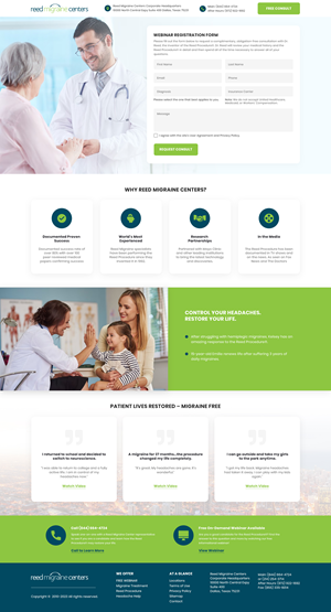 Landing Page Design by creative.bugs for this project | Design: #30927654