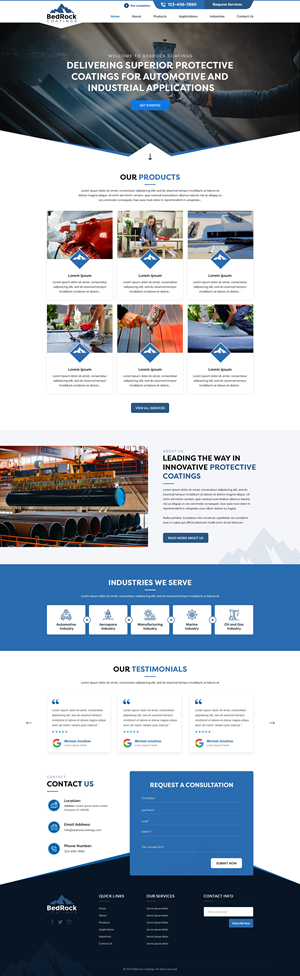 Wordpress Design by Hussan