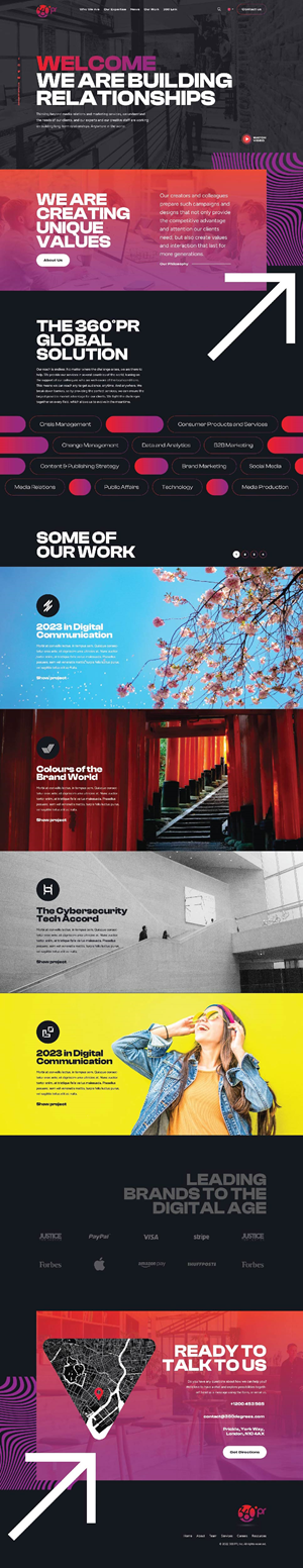 Web Design by Intricate for 360 PRSolution LLC | Design: #30943023