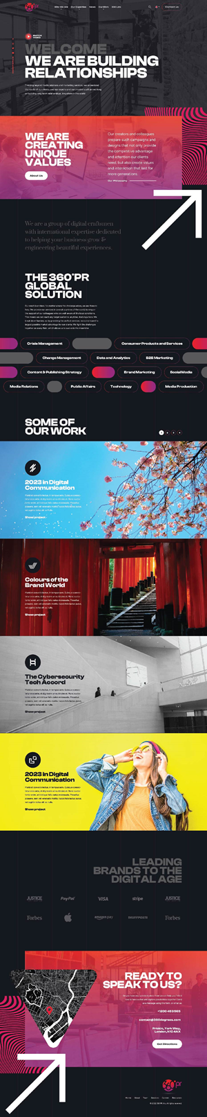 Web Design by Intricate for 360 PRSolution LLC | Design: #30943241