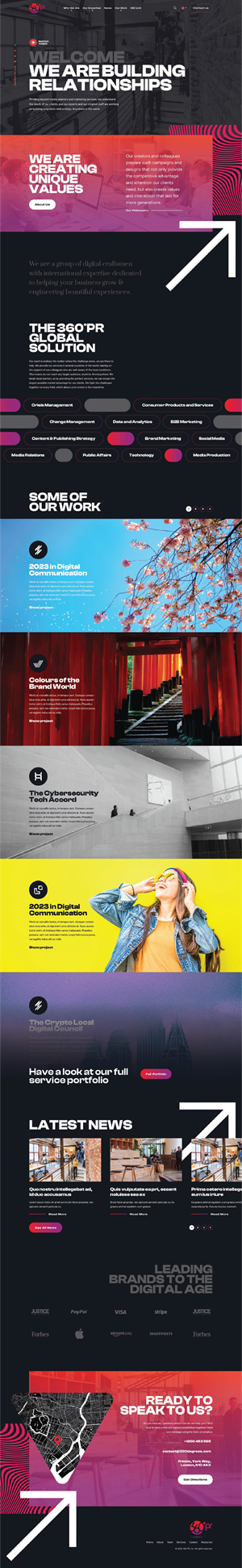 Web Design by Intricate for 360 PRSolution LLC | Design: #30955958