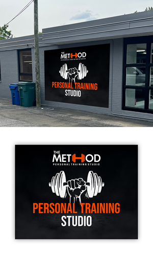 Outdoor Graphic for Personal Training Studio | 77 Signage Designs for a ...