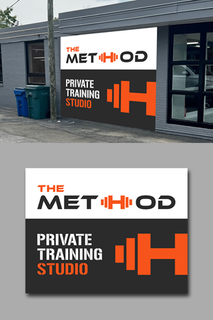 Outdoor Graphic for Personal Training Studio | 68 Signage Designs for a ...