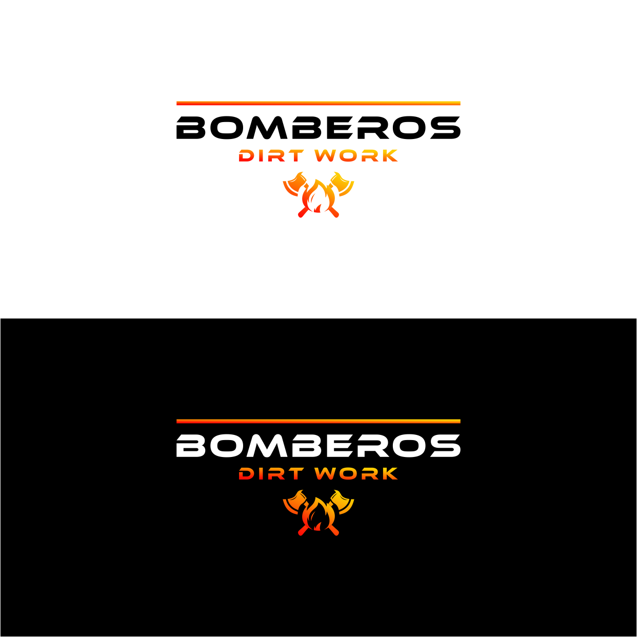 Logo Design by Kaze56 for Bomberos Dirt Work | Design #30954038
