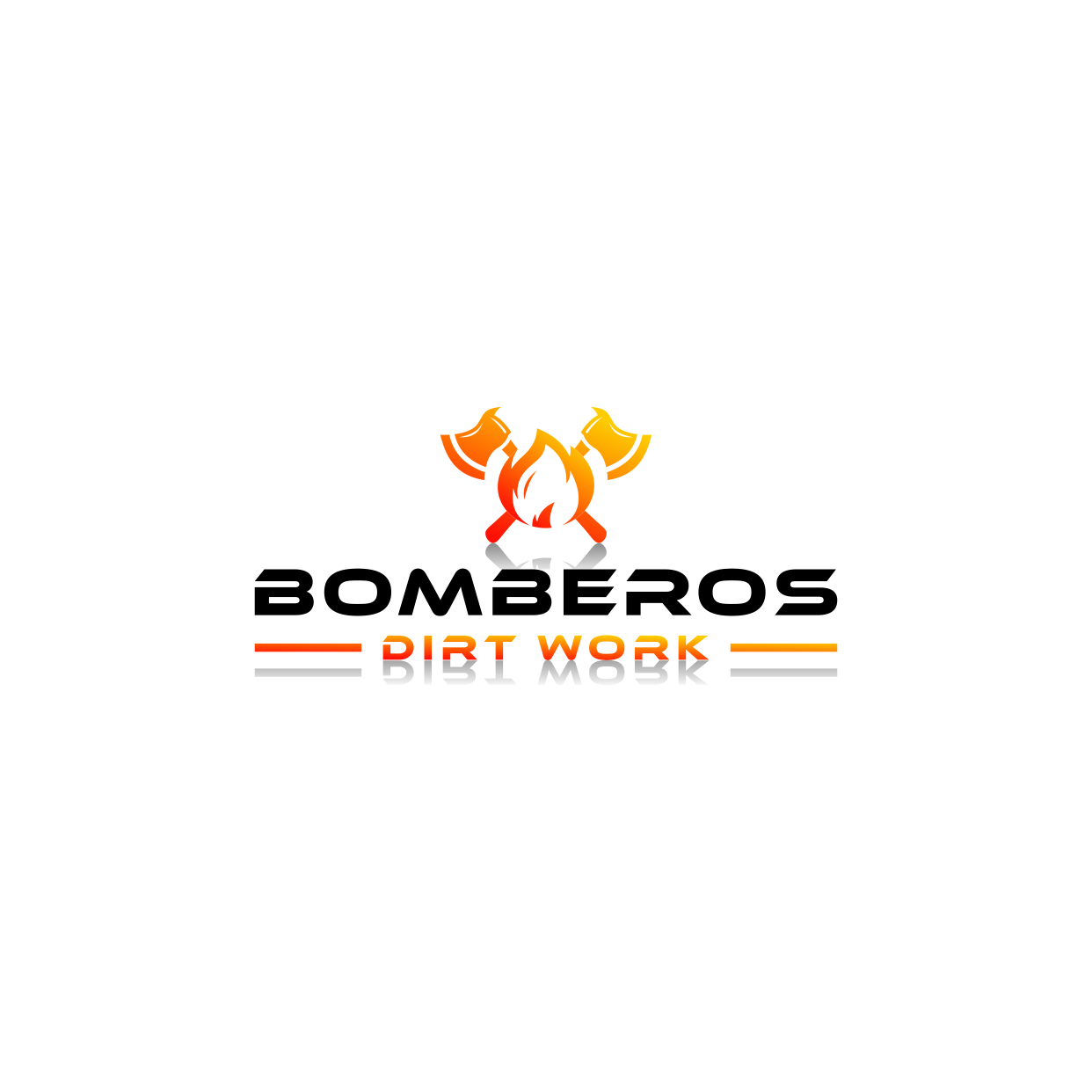 Logo-Design von Kaze56 für Bomberos Dirt Work | Design #30954049