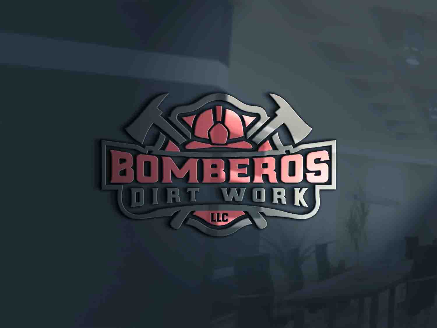 Logo Design by Mk_Graphix for Bomberos Dirt Work | Design #30890906