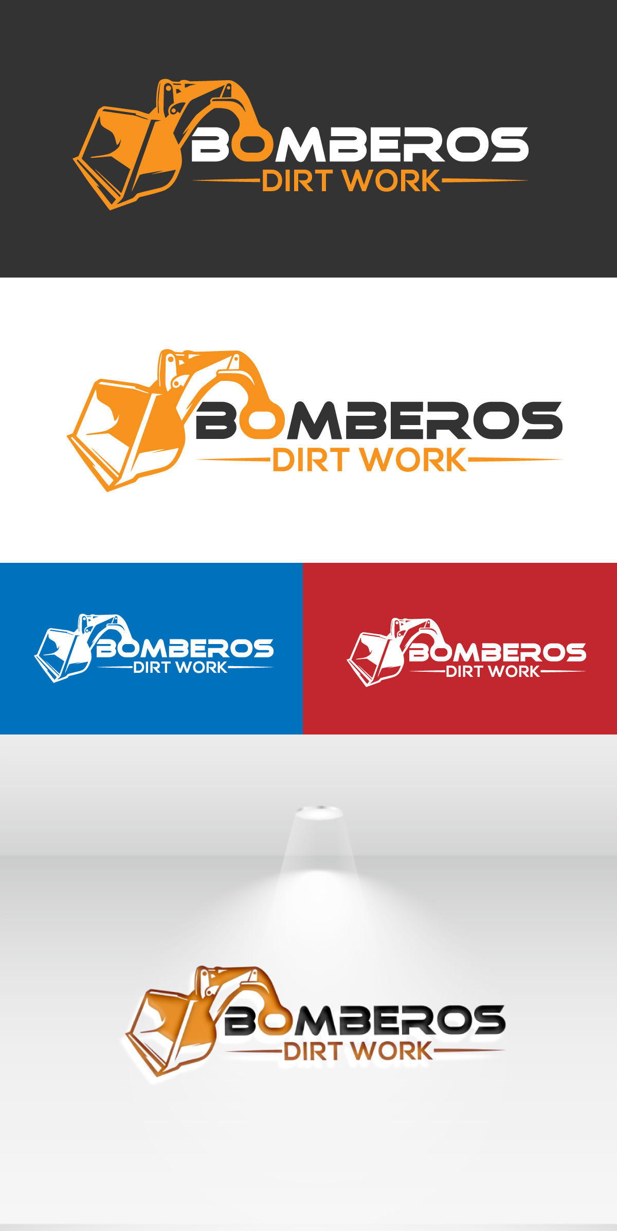 Logo Design by tanjir01 for Bomberos Dirt Work | Design #30943818