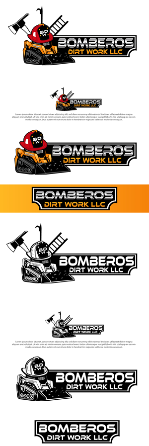 Logo Design by VisionCraft for Bomberos Dirt Work | Design: #30955655