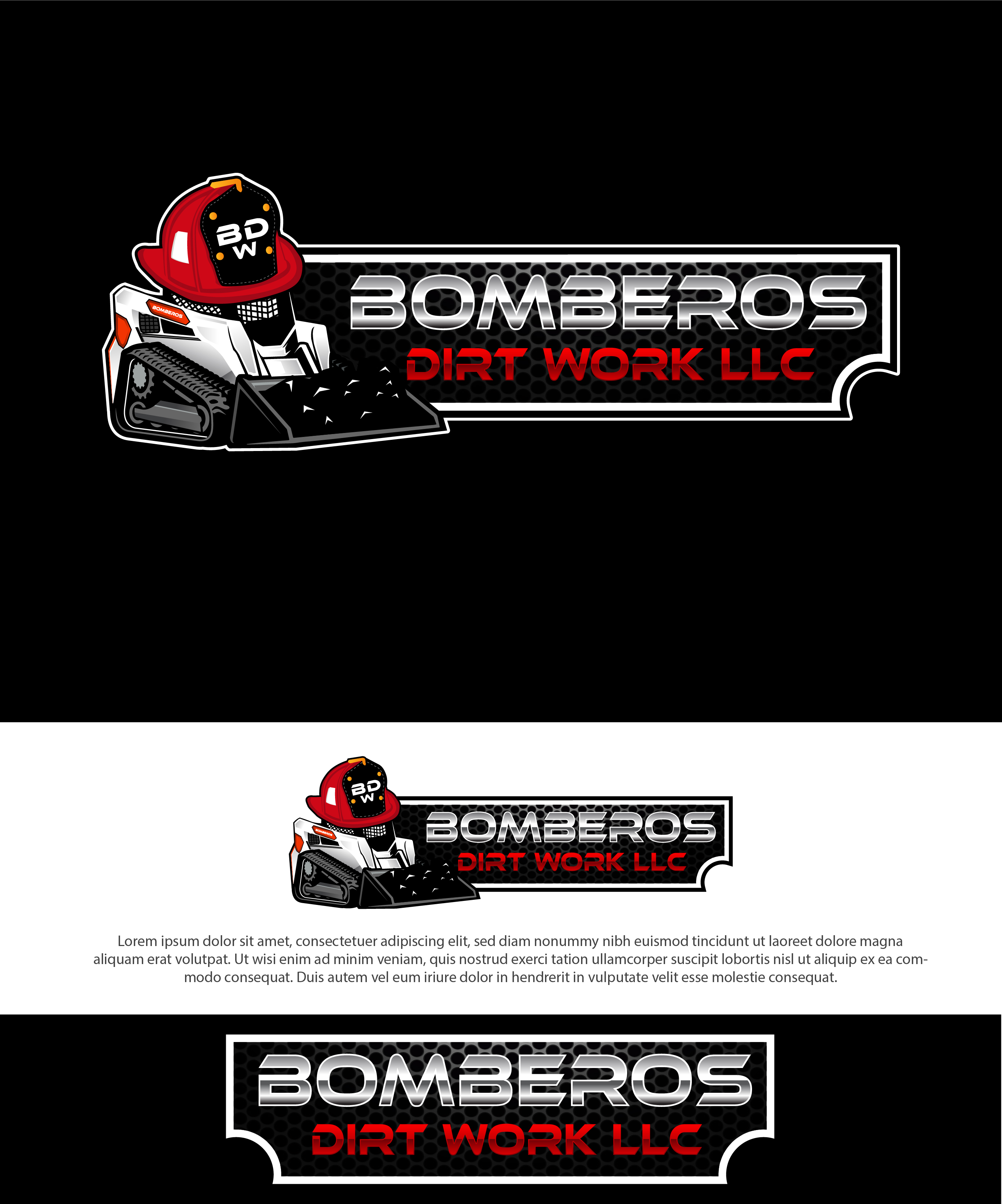 Logo Design by VisionCraft for Bomberos Dirt Work | Design #30983274