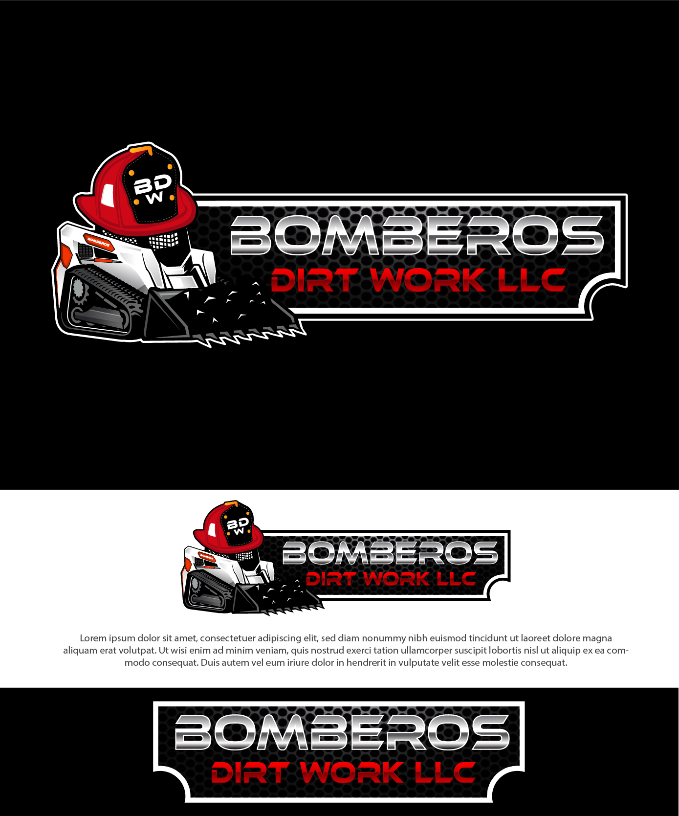 Logo Design by VisionCraft for Bomberos Dirt Work | Design #30987099
