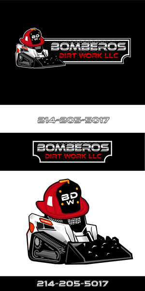 Logo Design by VisionCraft for Bomberos Dirt Work | Design #31004973