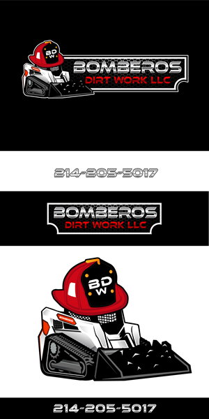 Logo Design by VisionCraft for Bomberos Dirt Work | Design: #31004973