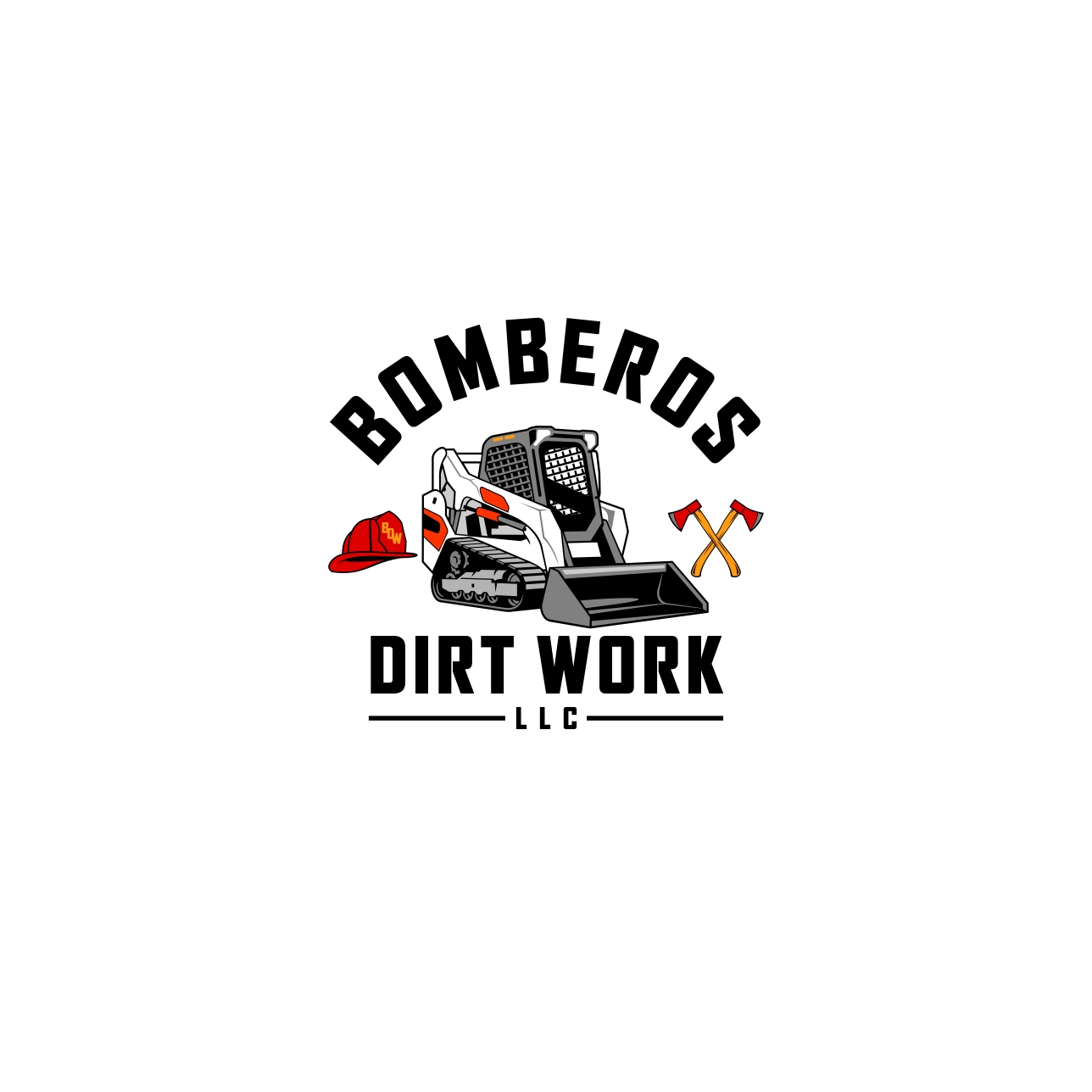 Logo Design by ddnsycrowd for Bomberos Dirt Work | Design #30967580