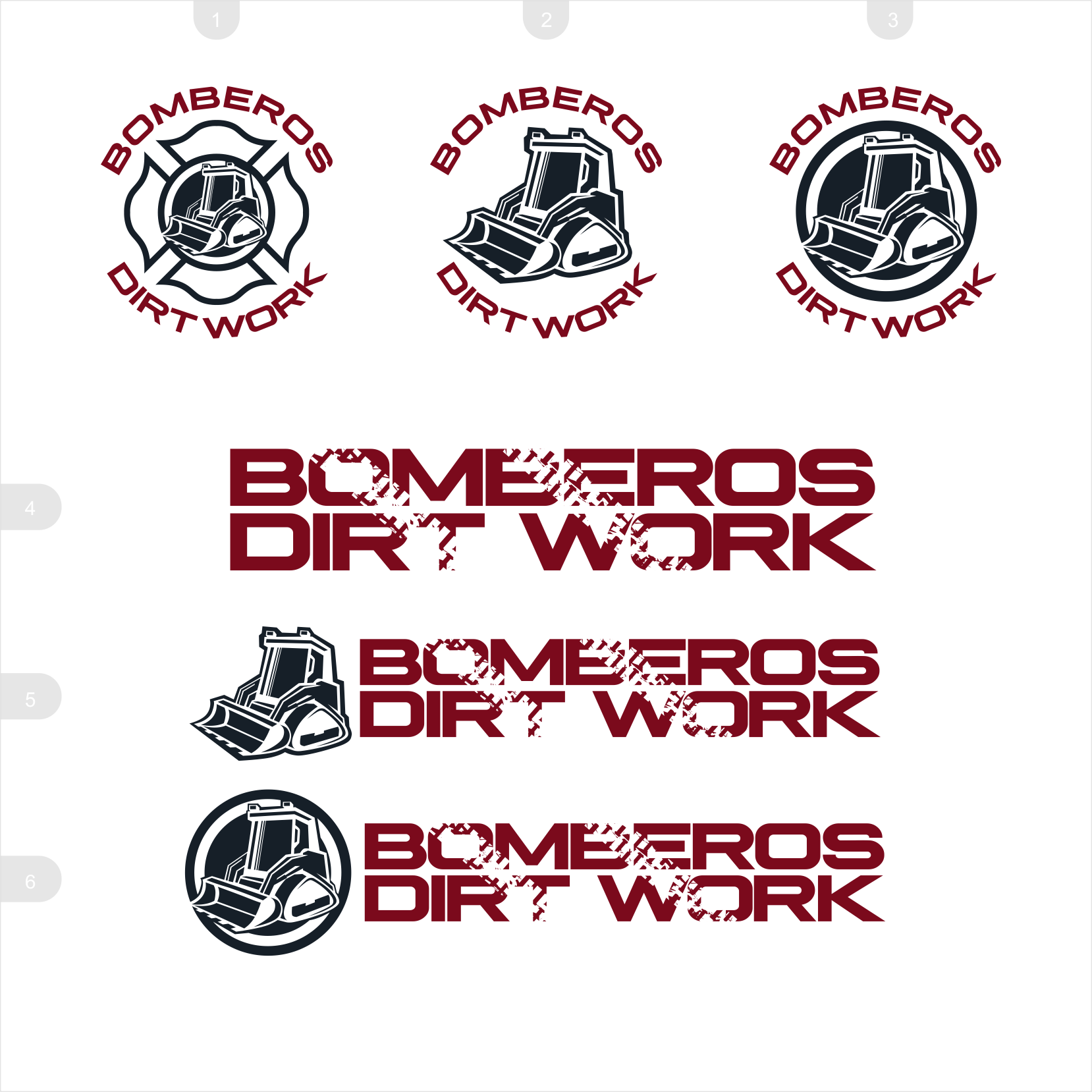 Diseño de Logo por Arham Hidayat para Bomberos Dirt Work | Diseño #30971004