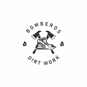 Logo Design by Rackadesign for Bomberos Dirt Work | Design: #30961231