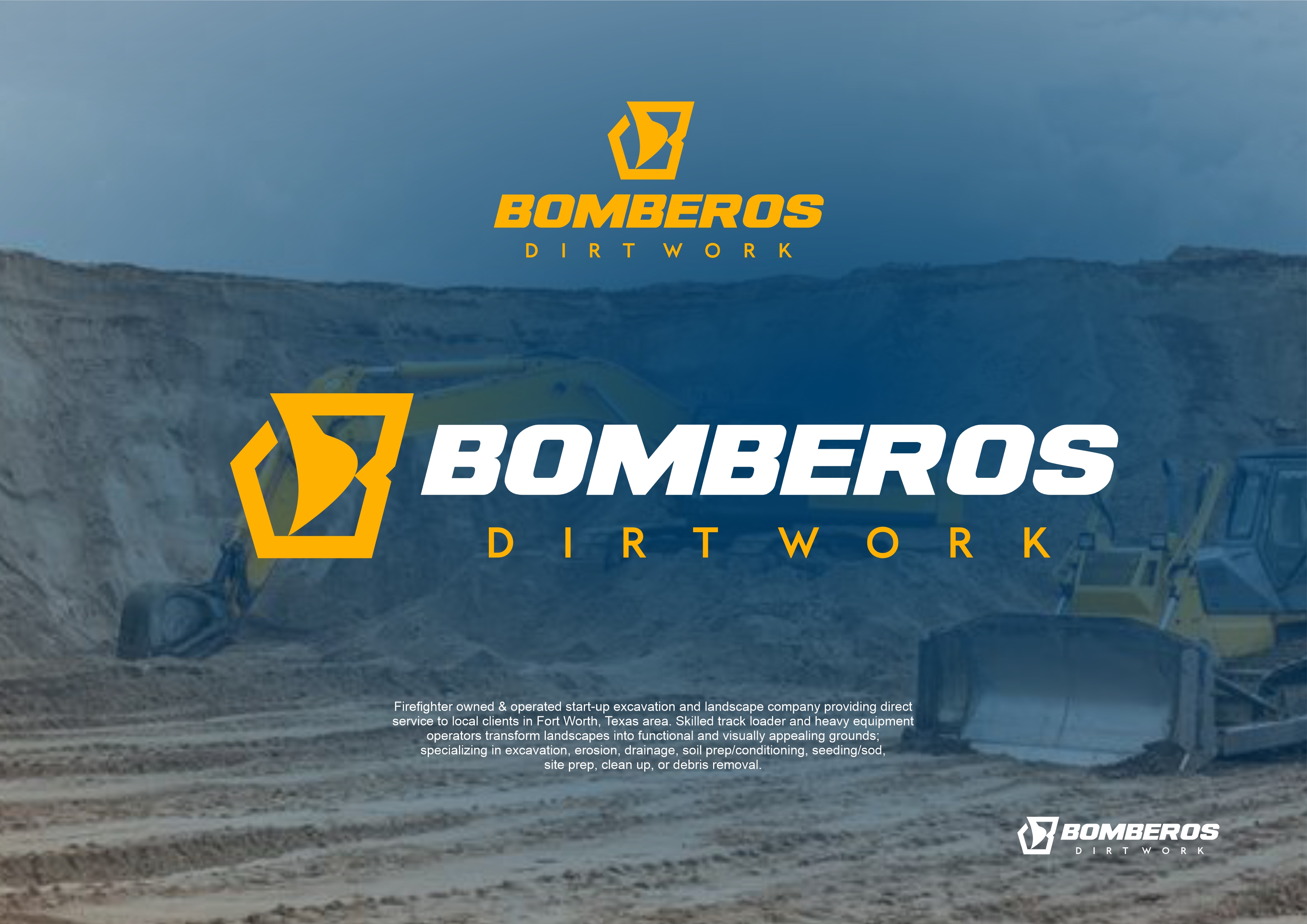 Logo Design by alok bhopatkar for Bomberos Dirt Work | Design #30992528