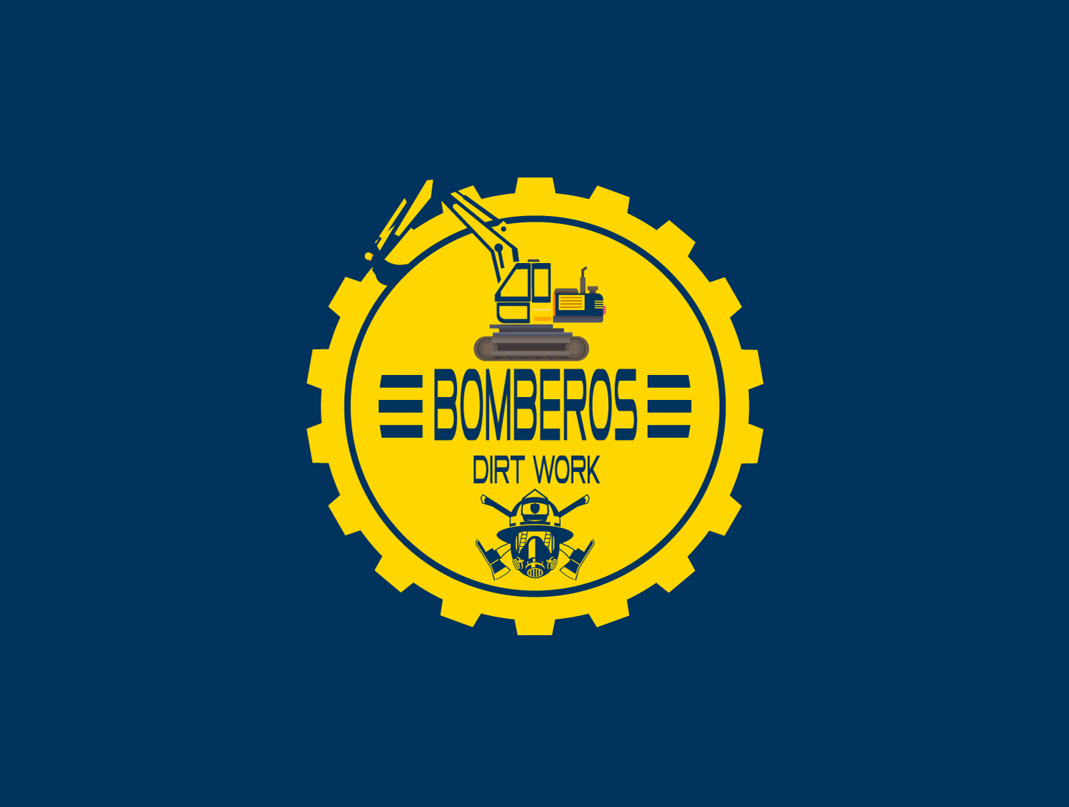Logo-Design von cafemountdesigns für Bomberos Dirt Work | Design #30885608