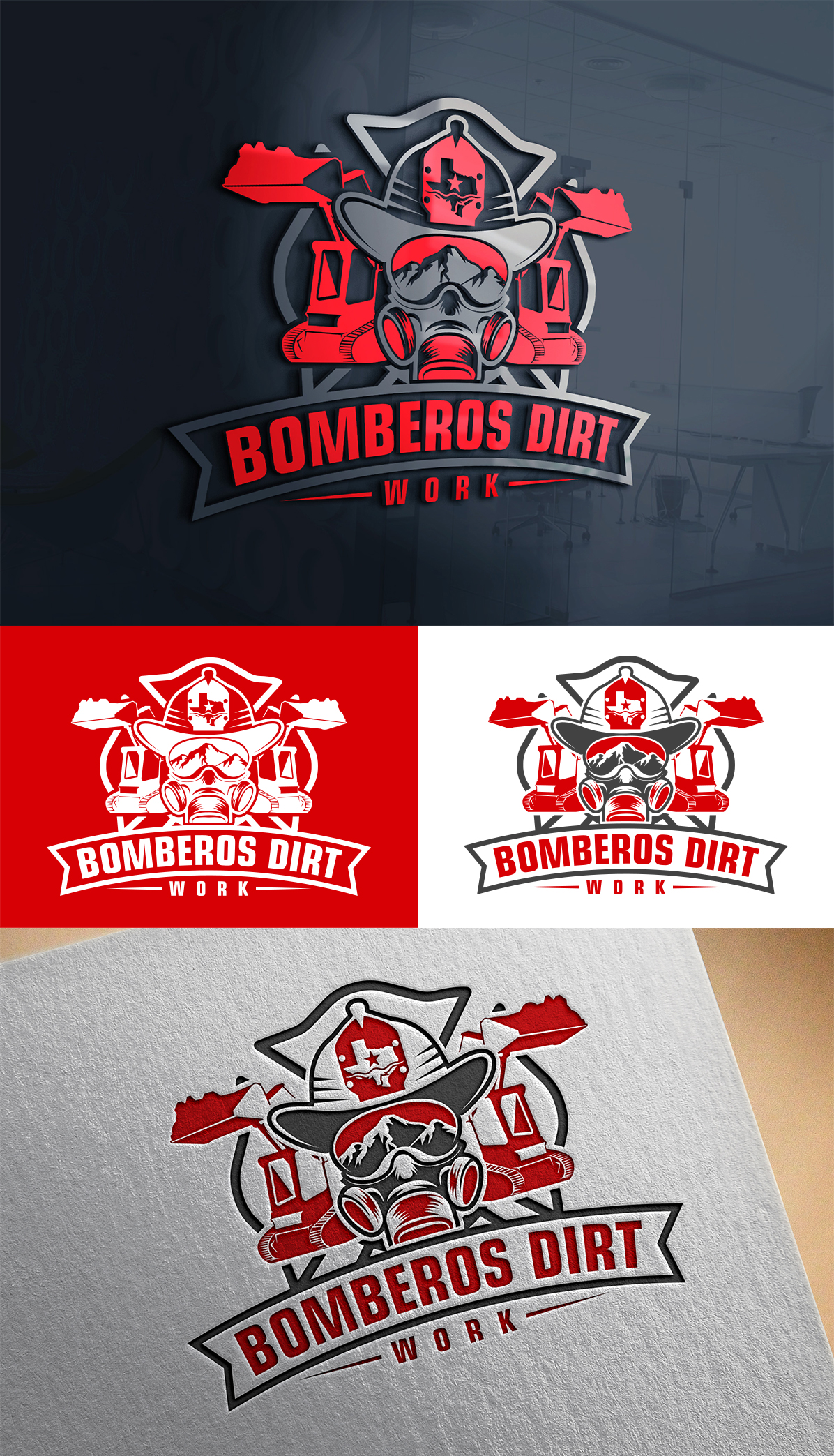 Diseño de Logo por Imran_me para Bomberos Dirt Work | Diseño #30882577