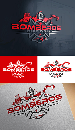 Logo Design by Imran_me for Bomberos Dirt Work | Design: #30885695