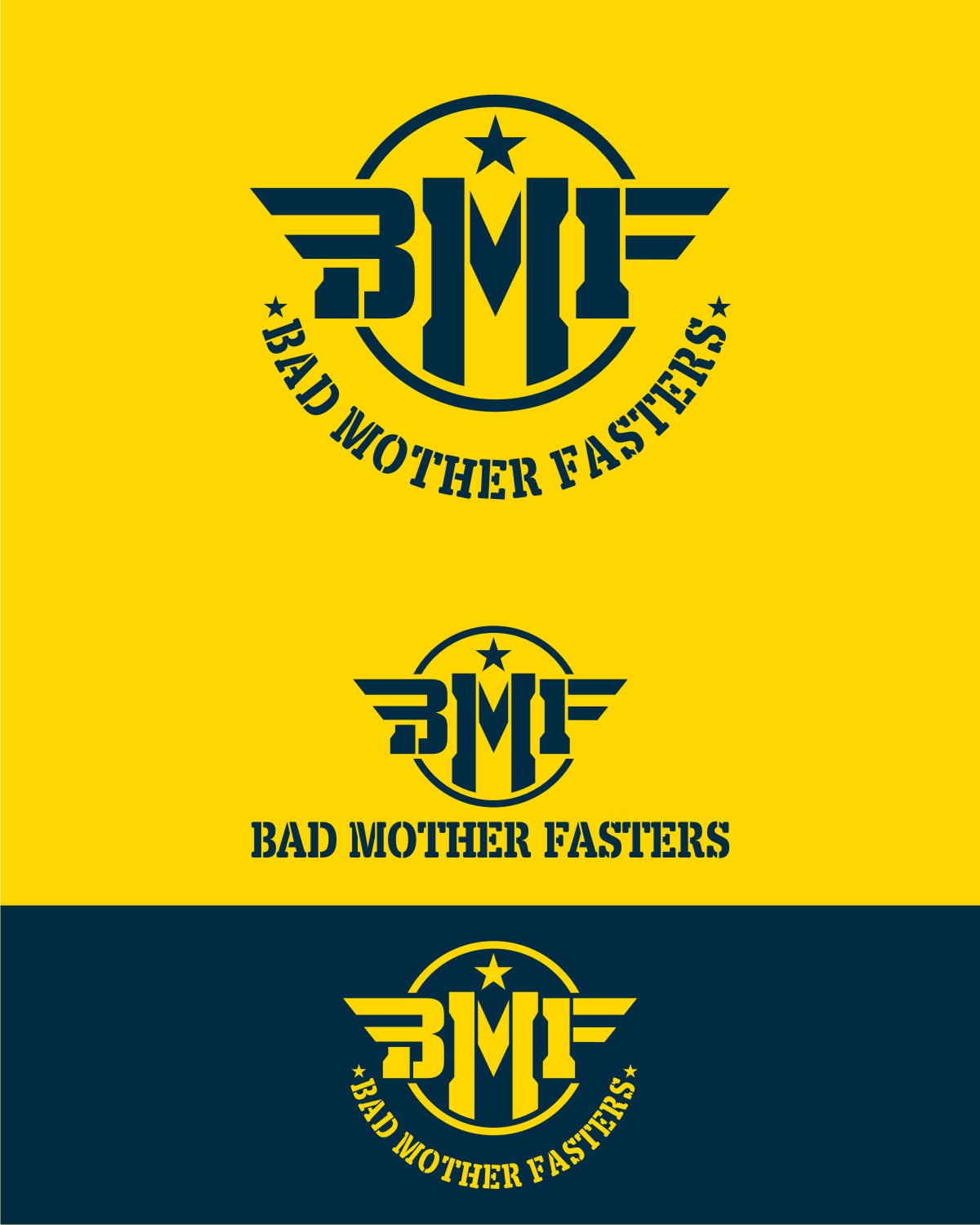 Logo Design by OrianO-70 for Bad Mother Fasters | Design #30932277
