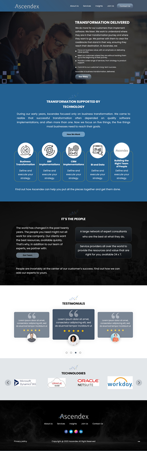 Web Design by pb for this project | Design: #30891963