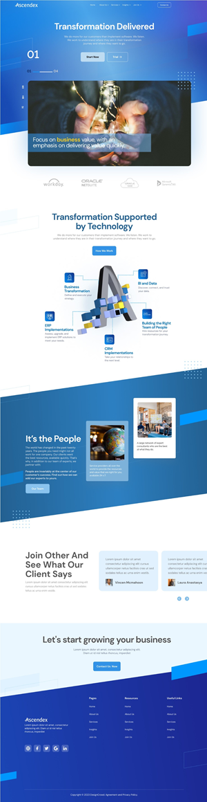 Web Design by MOATAZ AZAB for this project | Design #30923188