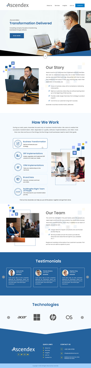Diseño Web por Creations Box 2015 para este proyecto | Diseño #30904091