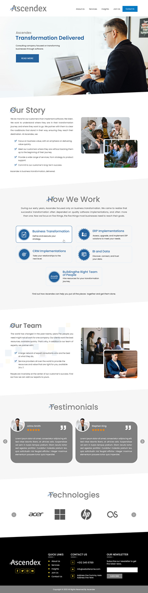 Web Design by Creations Box 2015 for this project | Design: #30904092