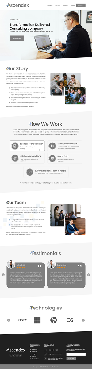 Web Design by Creations Box 2015 for this project | Design: #30904093