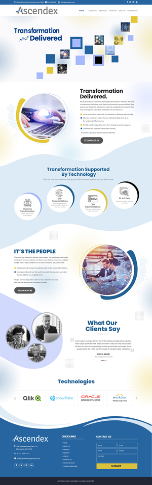 Web Design by Dream Logo Design for this project | Design: #30904528