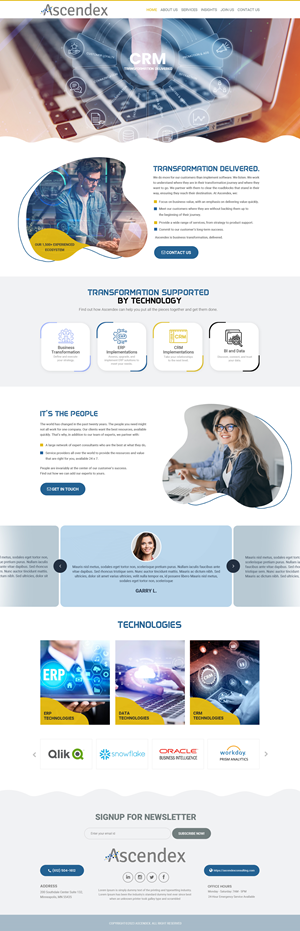 Web Design by Dream Logo Design for this project | Design: #30904530