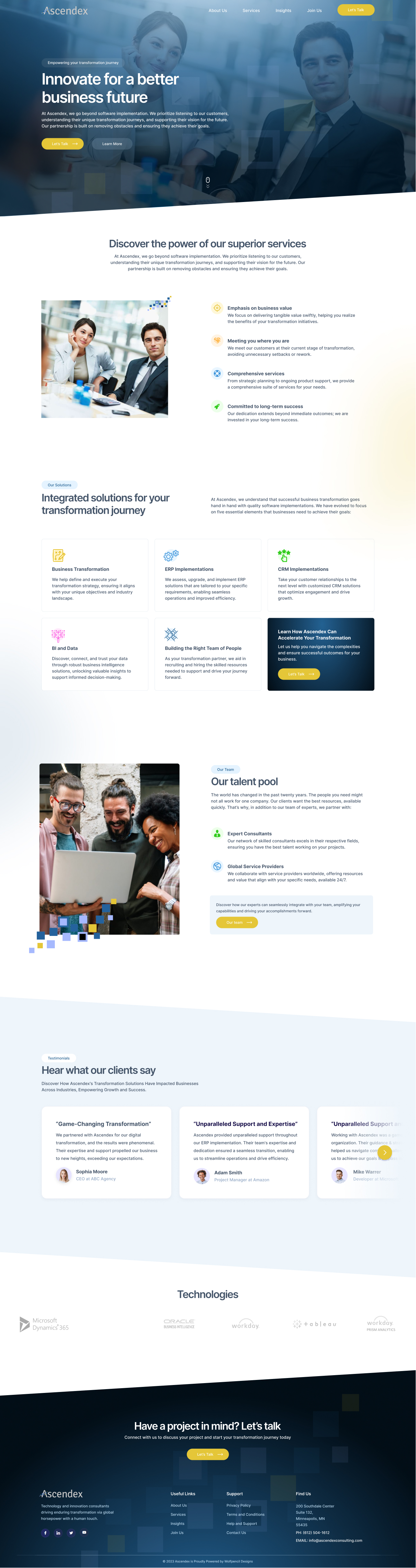 Web Design by Wolfpencil Designs for this project | Design #30921781
