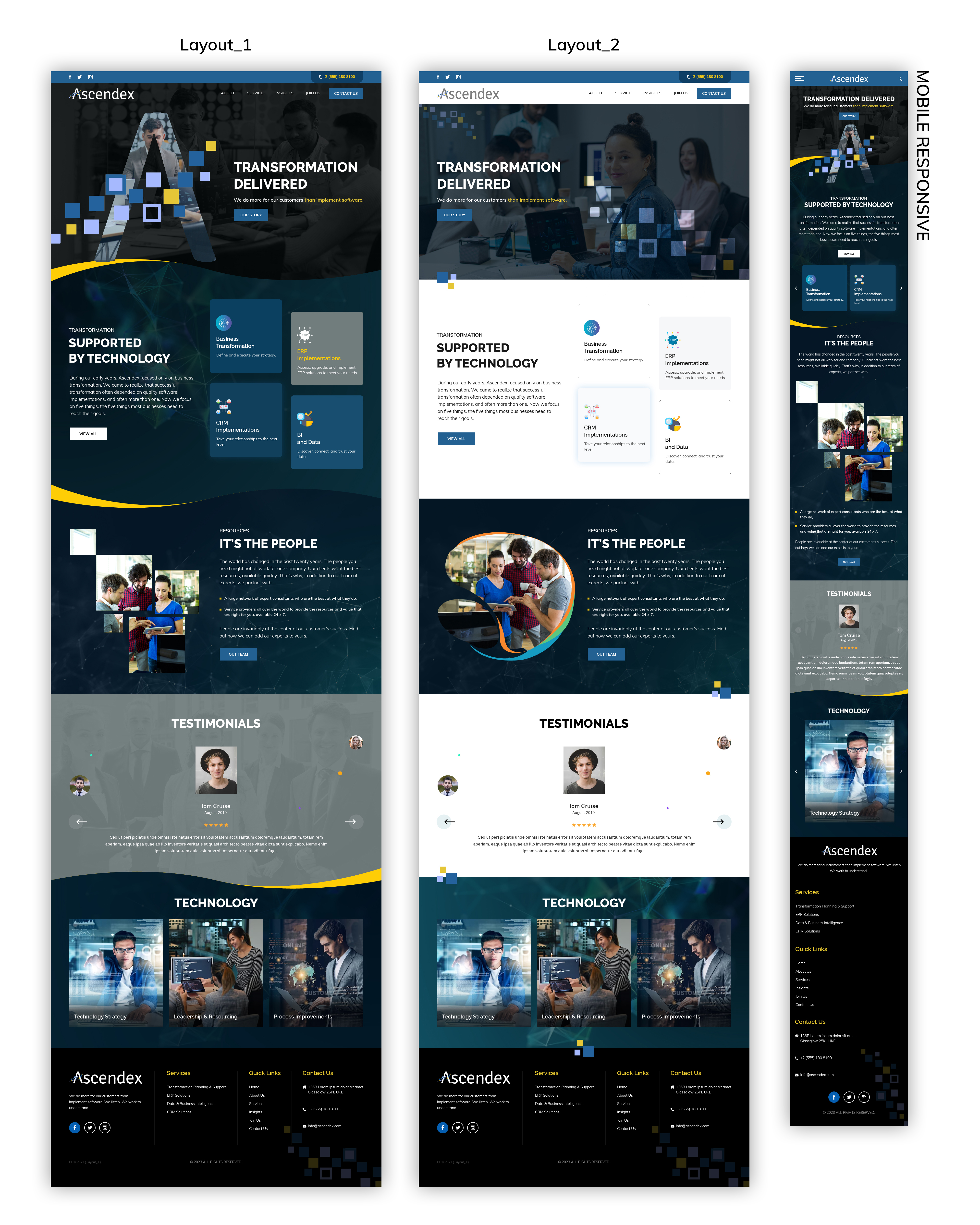 Web Design by sai.designer87 for this project | Design #30892531