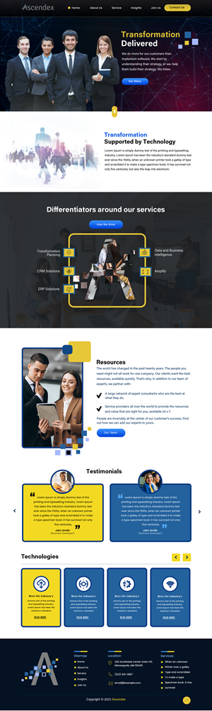 Web Design by sai.designer87 for this project | Design: #30903651
