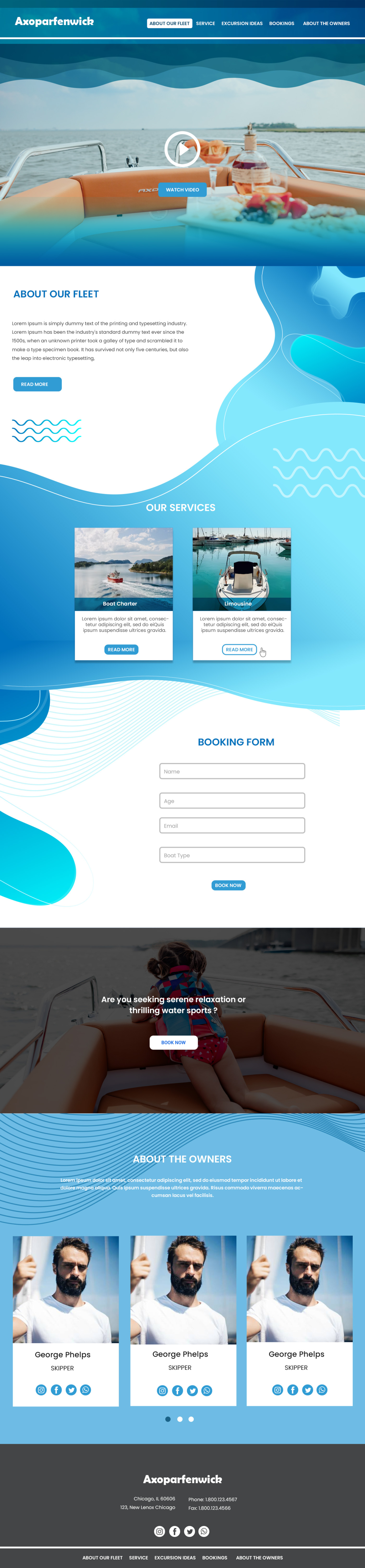 Web Design by Creations Box 2015 for this project | Design #30891948