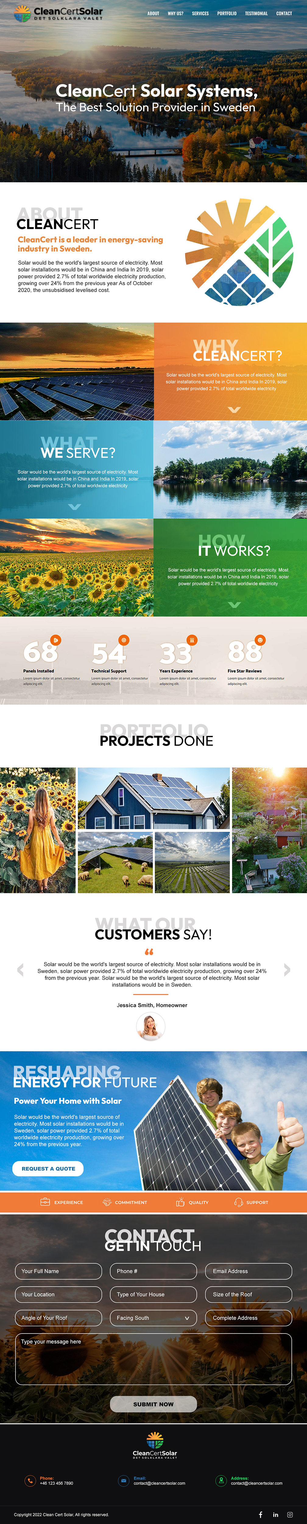 Web Design by M79 for this project | Design #30903915